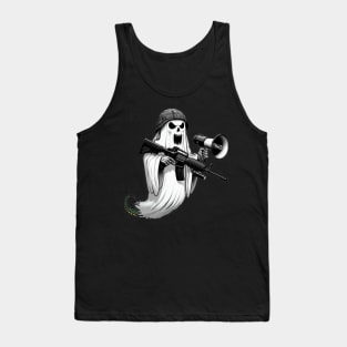 Psyop ghost Tank Top